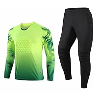 Ensemble de Gardien de But Mixte Adulte Maillot et Pantalon Pour Football Séchage Rapide Couleur Contraste - Rouge - Sport Ensemble de Gardien de But Mixte Adulte Maillot et Pantalon Pour Football Séchage Rapide Couleur Contraste - Rouge - Sport