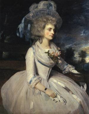 Reproductions de Lady Skipwith 1787, grand tableau pour salon chic