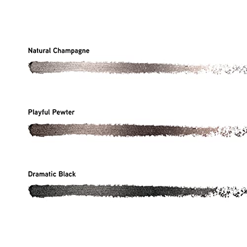 Physicians Formula Shimmer Eyeliner Pencil Set Of 3, Black, Dark Brown, Brown, Custom Eye Enhancing Eyeliner Trio, Dermatologist Approved #TOP5