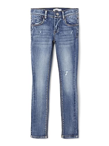 NAME IT M dchen Nkfpolly Dnmtonson 2678 Pant Noos Hose, Medium Blue Denim,...