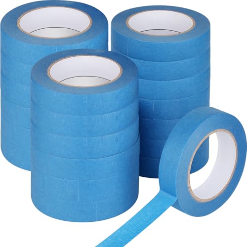 Spofit Blue Painters Tape,1 Inch x 55 Yards x 20