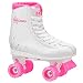 Roller Derby U324G-06 Girls Roller Star 350 Quad Skate, Size 06, White/Pink