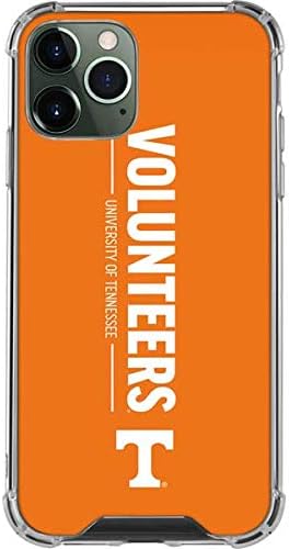 Skinit Clear Phone Case Compatible with iPhone 12 Pro Max - Officially Licensed University of Tennessee-Knoxville T Logo Vols on Gray Design