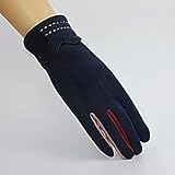 Este es un par de guantes de alta calidad suaves, cálidos, hermosos, cómodos y modernos de usar, fáciles de usar y quitar, tiene una excelente elasticidad, se estira para adaptarse a la mayoría de las manos en días fríos.