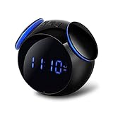 LWPCP Drahtlose Bluetooth Lautsprecher Glas Digital Wecker Kreative Uhr Outdoor Smart Card Lautsprecher Computer Audio Subwoofer