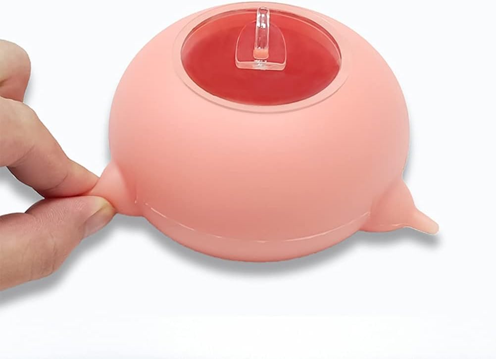 Puppy Feeder Milk Bowl, Silicone Bottle with 3 Nipples for Dogs Cats Puppies Kittens Nursing Station