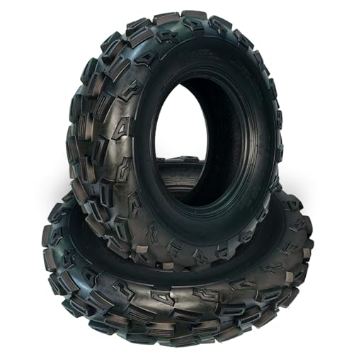 22x7x10 ATV Tires, 2 Pack 22x7-10 ATV UTV Tires 22 7 10 All Terrain Tires for Trail, Desert, Mud, Dirt, Street, Sand, 6PR Tubeless