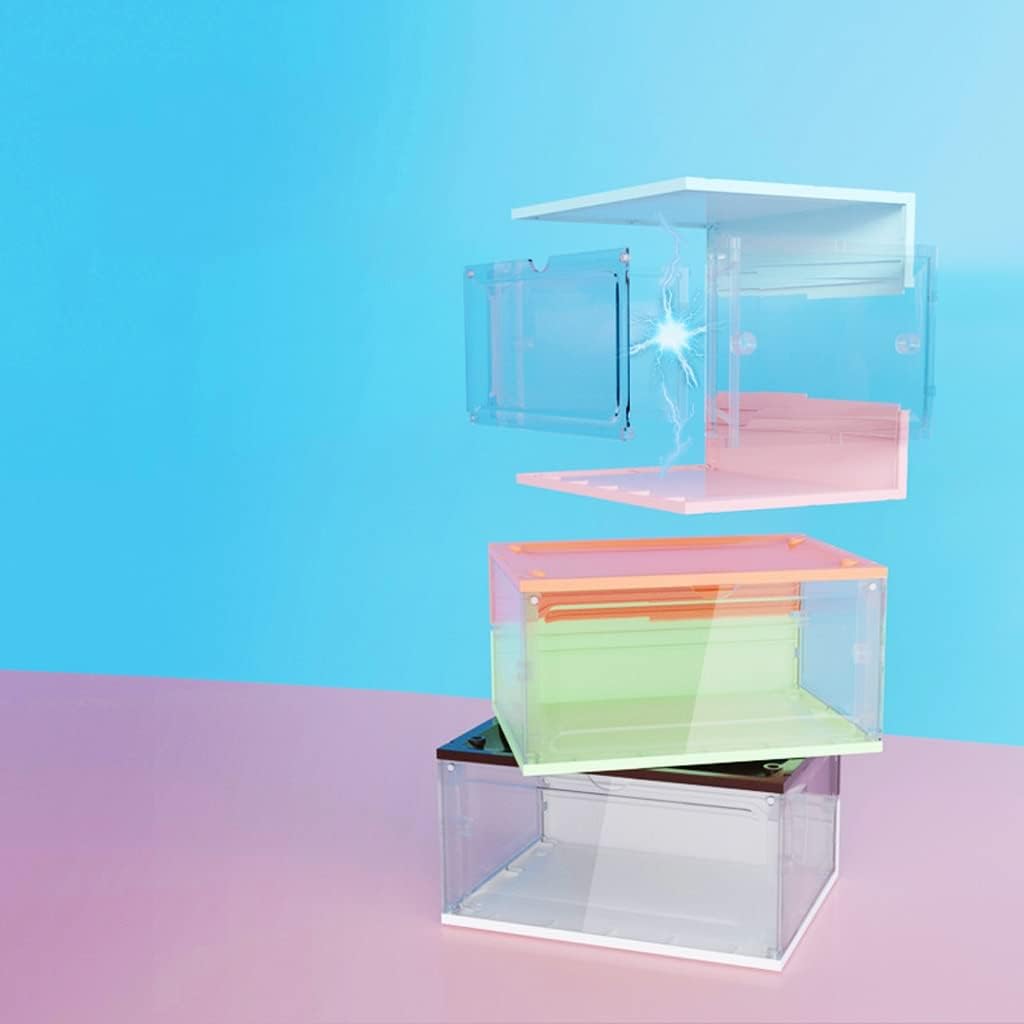 人気急上昇3パックのシンプルな靴キャビネットホームドアシューズボックスモイスチャープルーフとダスト防止引き出しタイプは、靴箱を重ねることができ 発表会 靴