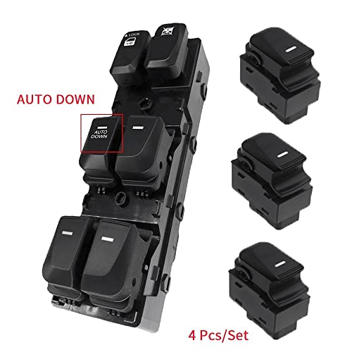Interrupteur de commande de vitre robuste et précis pour Hyundai Ix35