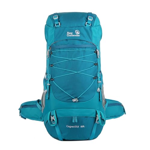 Sac à dos de camping 50 L SERDAS en nylon imperméable pour homme et alpinisme