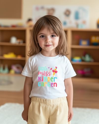 Image of Kindergarten Shirt for Girls Boys Kids Toddler First Day of School Shirts Back to School in My Kindergarten Era Tshirt 2T-7Y