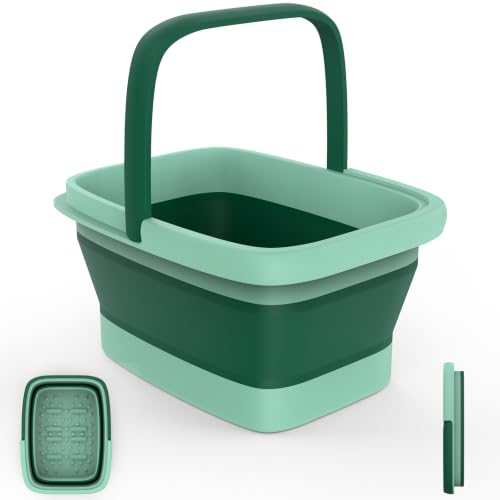 Collapsible Foot Tub with Acupoint Nodes