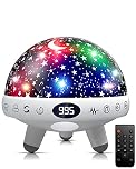 YACHANCE Kids Night Light Projector with White Noise Machine, 29 Soothing Sounds Star Projector, Baby Sensory Lights Toys for Children, Boy & Girls Gifts, Sound Machine with Timer and Remote