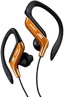 JVC HAEB75D Sports Clip Headphone, Orange