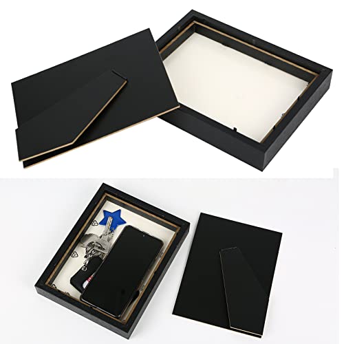 Aqqhsain Photo Picture Frame Diversion Safe Hidden Safes For Money Hidden Secret Compartment Items Mini Safe Box To Stash Jewelry Cash Keys（Hollow 0.79"） #TOP3