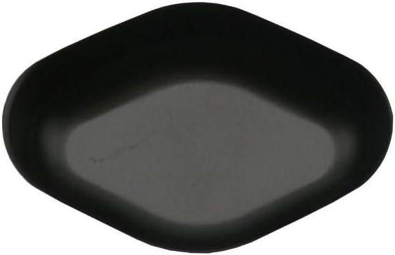 Heathrow Scientific Gravity Diamond Boat 25mL, Black Anti-Static pk500 - Heath