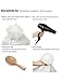 Soul Young Women's Faux Fur Hat Black Russian Cossack Knit Pompom Ski Snow Cap for Winter White(One Size,White)