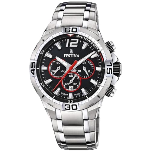 Preisvergleich Produktbild Festina Herren Analog Quarz Uhr mit Edelstahl Armband F20522 / 6