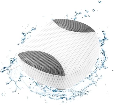 Hot Tub Booster Seat for Adults, 5D Air Mesh Hot Tub Cushion with Strong Non-Slip Suction Cups, Ergonomic Hot Tub Seats, Quick Dry Hot Tub Accessories for Adults Indoor Outdoor, No Zipper Design