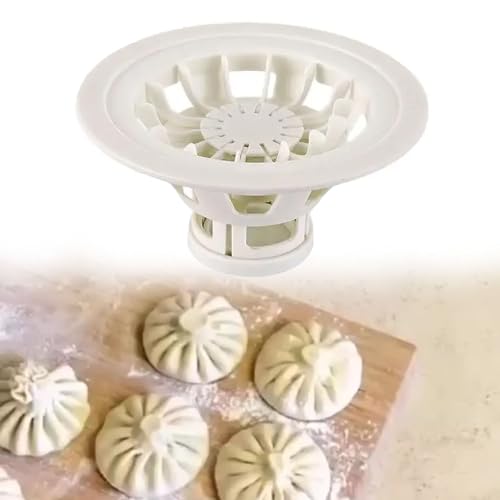 Flower Shaped Bun & Dumpling Machine, 2025 Upgrade Baozi Maker Ma...