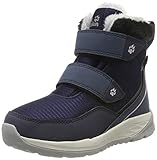 Warm gefüttert Jack Wolfskin Polar Wolf Texapore MID VC K Wasserdicht Bootsschuh, Dark Blue Off White, 38 EU