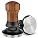 Produktbild NOTSEK Tamper 58mm, Espresso tamper mit Ripple Base, Walnuss Kaffee Tamper mit 304 Edelstahl Base, Kaffee Tamper 58mm für Siebträger 58mm Barista Zubehör