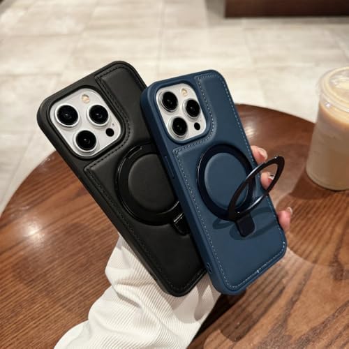 Support d'anneau magnétique étui antichoc rigide iPhone 15 Pro