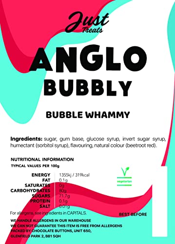 Just Treats Anglo Bubbly (500g Share Bag)