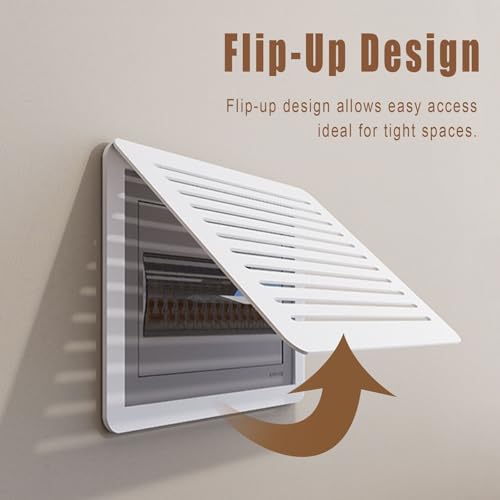 Stylish Decorative Breaker Box Cover - Wall-Mounted Electric Meter Art, Breathable Fuse Cabinet, Easy Installation, Ideal Home & Office Hidden Decor