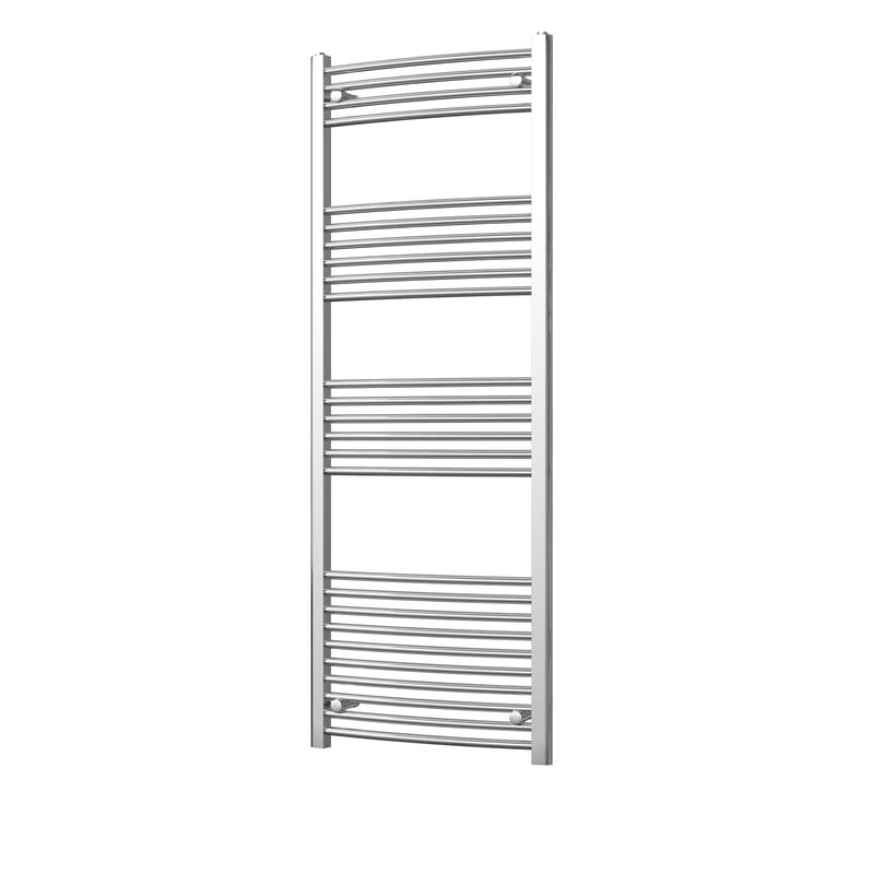 UK Radiators Modern Curved Heated Towel Rail Radiator - Bathroom Warmer