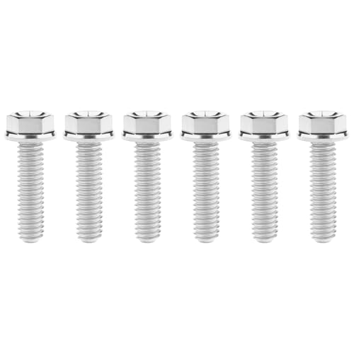 Boulon à tête hexagonale M4 x 15 mm titane pour réparation vélo et moto