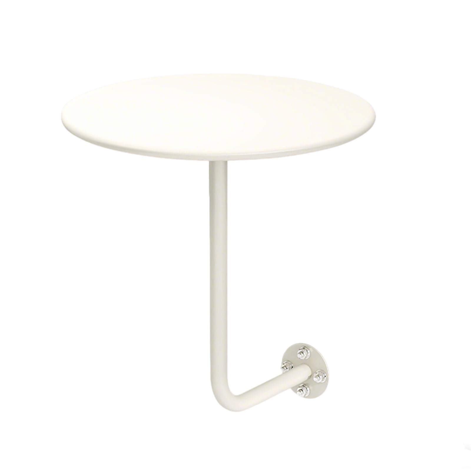 Table basse ronde murale en fer pour apéritif moderne