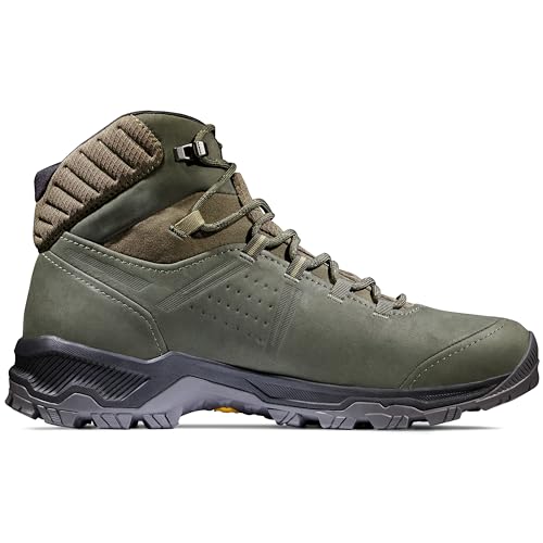 Image of Mammut Men's Mercury IV Low GTX Hiking Shoes, Titanium-Hot Red, Vibram Sole, 3D Memo Foam, Day Hike Comfort