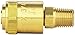 Dixon Valve BN32RU75 Reusable Brass Fitting, 3/8