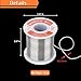 Sn60/Pb40 Tin Lead Solder Wire For Stained Glass 2.0mm Dia No Flux Welding Soldering Tin By Wonderway (16oz)