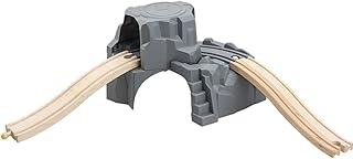 Fancyes Simulation Train Cave Tunnel Train Railway Track Accessories Building Rail Vehicle Child Party Favors Train Playset - Tunnel and Track