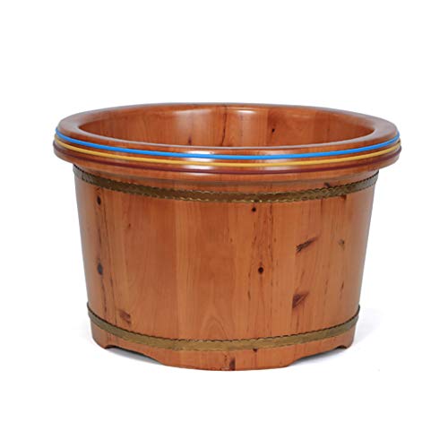 Cubeta de madera para baño de pies 41cm x 26cm