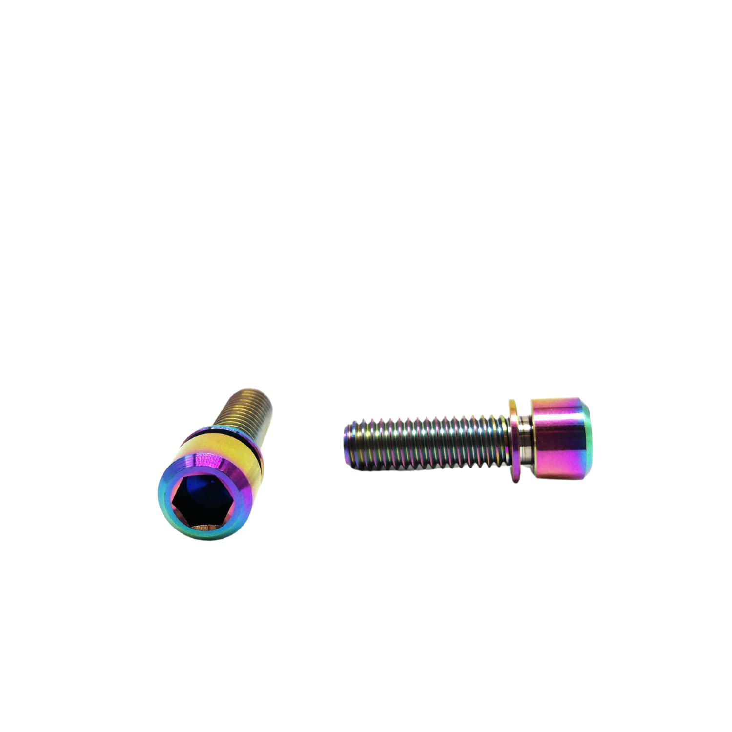Ruifu Tornillos De Titanio M6 18 Con Arandelas Para Freno De