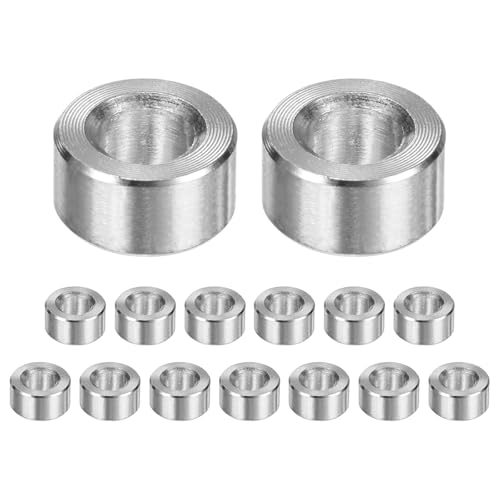 M METERXITY 15PCS M6 304�X�e�����X�X�`�[���X�y�[�T�[5mm ID x 10mm OD x 5mm l ���^���X�N�����[�X�^���h�I�t�u�b�V���O��s�@�d�グ���E���h�X�y�[�T�[304�X�e�����X�X�`�[���p�l�W�{���g�V���o�[