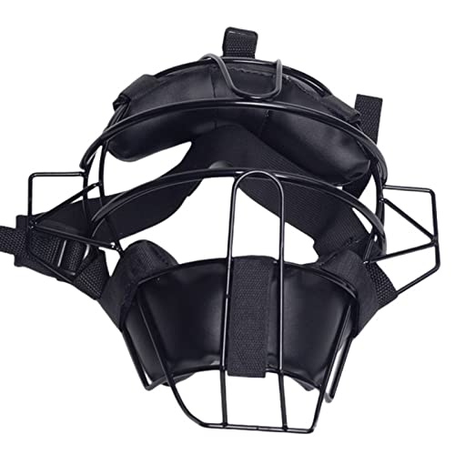 Blaward Baseball Softball Catcher Masks Protective Gear, Softball Defensive Fielder Face Mask, Wide Field Vision Soft Durable Safety Fielder Head Guard Softball Batting Helmet for Kids Youth Adults