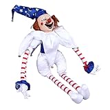 Kitchen Witch Doll, Hanging Scary Clown Doll Creepy Dolls with Creepy Appearance for Horror Themed Activities