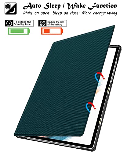Image of Robustrion Smart Flip Stand Case Cover for Samsung Galaxy Tab A8 10.5 inch [SM-X200 /X205 /X207] 2022 - Teal