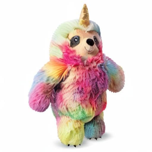 Fringe Studio Hundespielzeug, Faultier-Plüschtier (289334), Mehrfarbig