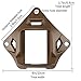 Tactical Helmet NVG Mount Shroud Steel Sports Camera Bracket Base for Fast Helmet (Tan)