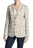  Eddie Bauer Damen Wollblazer, Gr. 10 (40), Hellgrau