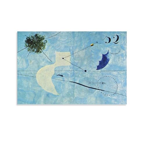Toile Joan Miró Susta 60 x 90 cm | Décoration moderne et affiche art abstrait salon