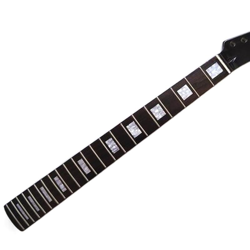Manche de guitare électrique 22 frettes érable noir palissandre contre l'usure du bois