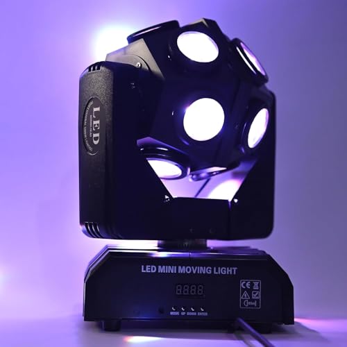 Moving Head DJ Light Party RGBW LED Beam Lights DMX 512 Strobe Li...