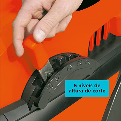 BLACK+DECKER Cortador de Grama 1600W Indução 38cm GR3800-BR