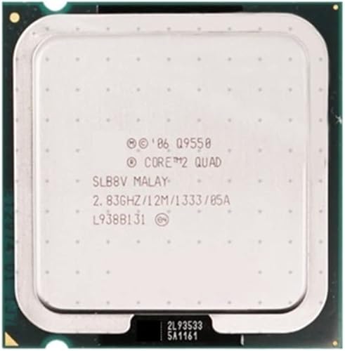Miniatura 1 de CPU Core 2 Quad Q9550 2.8 GHz Quad-Core Quad-Thread CPU Processor 12M 95W LGA 775 Responsive and Powerful